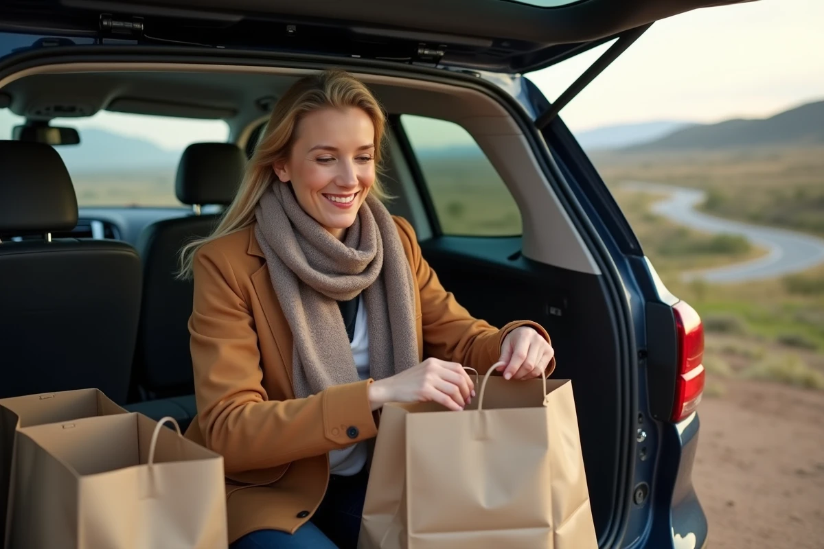 Femme dans le coffre d